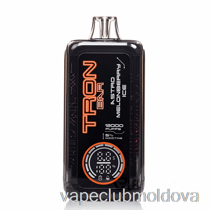 Vape Mod Tron ​​bar 12k Gheață Astro Melonberry De Unică Folosință